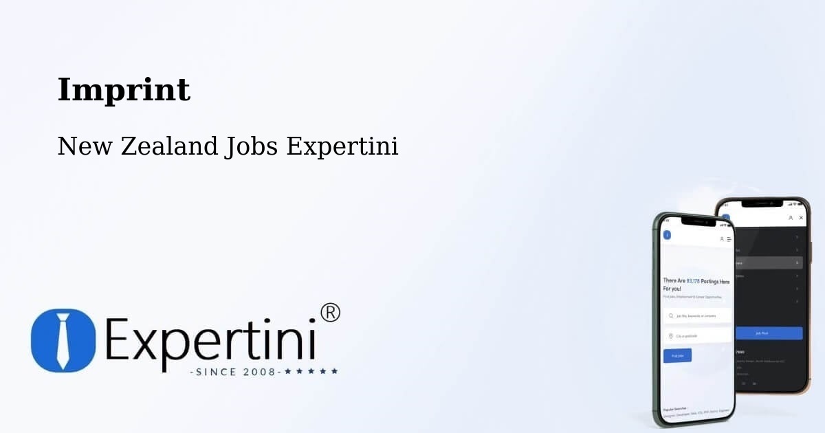 Imprint - New Zealand Jobs Expertini